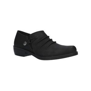 NWT EASY WORKS BY EASY STREET Womens Black Round Toe Block Heel Booties 9
